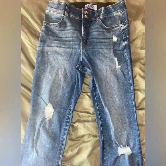 Vylette Women’s Size 5 Ripped Jeans - Picture 3 of 4
